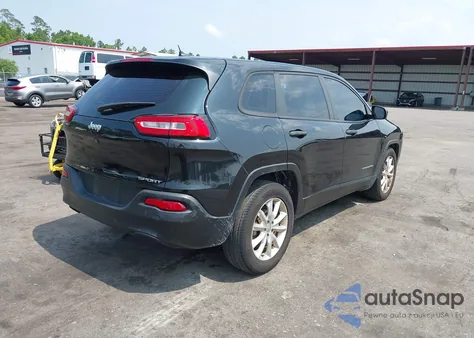 2015 Jeep Cherokee Sport z USA, uszkodzony, nr VIN 1C4PJLAB0FW546980